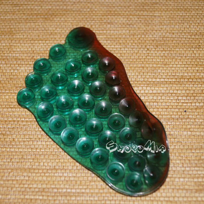 Присоска для ванной-держатель емкостей и мыла "Ступня"	