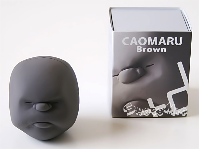 Игрушка-антистресс "CaoMaru" рожица серая
