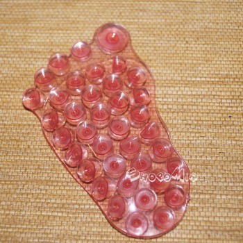 Присоска для ванной-держатель емкостей и мыла "Ступня"	