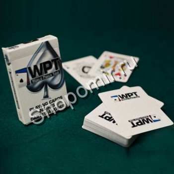 Карты Bee WPT white